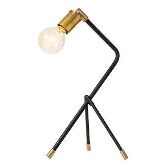 LAMPA BIURKOWA MONIKA CZARNY/MOSIĄDZ